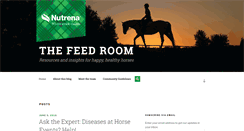 Desktop Screenshot of horsefeedblog.com